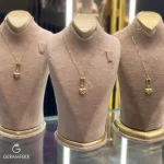گردنبند-طلای-قلب-و-هرمس
