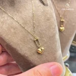 گردنبند-طلای-قلب-و-هرمس
