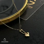 گردنبند-طلای-قلب-و-هرمس