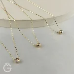 گردنبند گوی تراش
