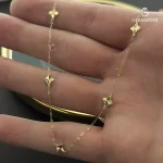 گردنبند ونکلیف تراش مینیمال
