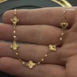 دستبند ونکلیف تراش 5 گل