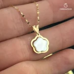 آویز-طلا-صدف-کوچک