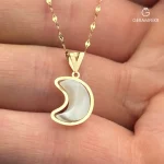 آویز-طلا-صدف-کوچک