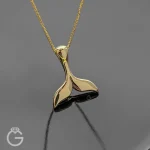 آویز طلای دم وال