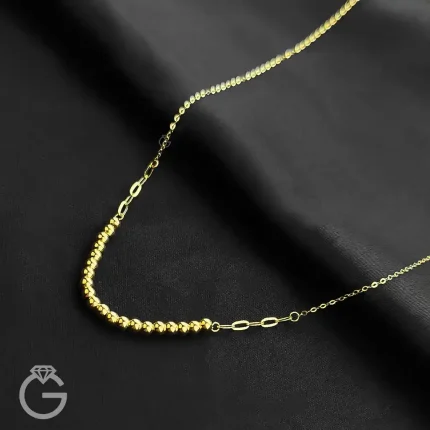 گردنبند گوی و هرمس لوکس