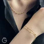گردنبند طلای دورج گوی