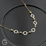 گردنبند طلای طرح ونکلیف