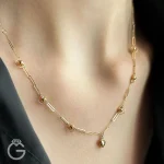 گردنبند قلب و گوی هرمس