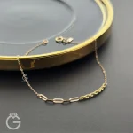 دستبند طلای گل لوکس کد 31863 (2)