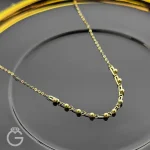 گردنبند طلای گوی و هرمس لوکس 2