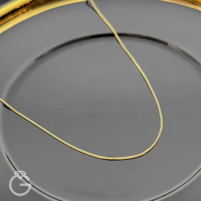 زنجیر طلای میرو قطر 1