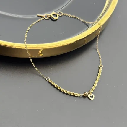 دستبند طلای لوکس کد 34254