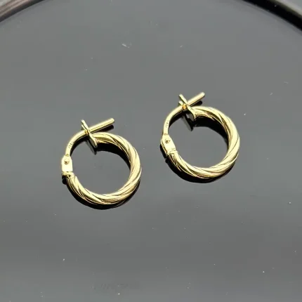 گوشواره طلای کلیپسی کد 34186