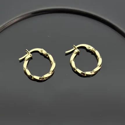 گوشواره طلای کلیپسی کد 34187